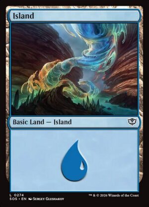 Island - Foil<br /><span class="collector-number">Collector No. 274</span>