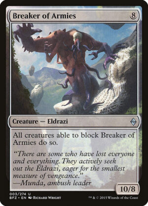 Breaker of Armies<br /><span class="collector-number">Collector No. 3</span>