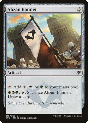 Abzan Banner<br /><span class="collector-number">Collector No. 215</span>