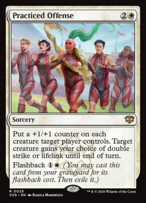 Practiced Offense<br /><span class="collector-number">Collector No. 25</span>
