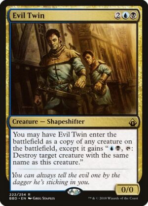Evil Twin<br /><span class="collector-number">Collector No. 222</span>