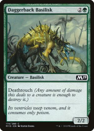 Daggerback Basilisk<br /><span class="collector-number">Collector No. 174</span>