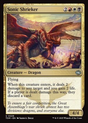 Sonic Shrieker - Foil<br /><span class="collector-number">Collector No. 226</span>