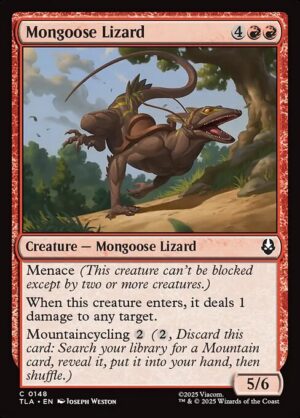 Mongoose Lizard - Foil<br /><span class="collector-number">Collector No. 148</span>
