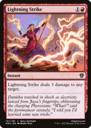 Lightning Strike<br /><span class="collector-number">Collector No. 137</span>