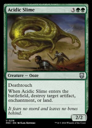 Acidic Slime<br /><span class="collector-number">Collector No. 218</span>