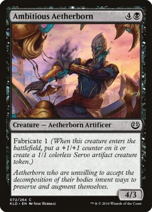 Ambitious Aetherborn<br /><span class="collector-number">Collector No. 72</span>