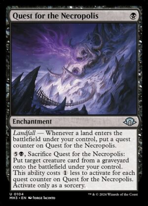 Quest for the Necropolis<br /><span class="collector-number">Collector No. 104</span>