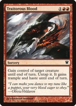 Traitorous Blood<br /><span class="collector-number">Collector No. 166</span>