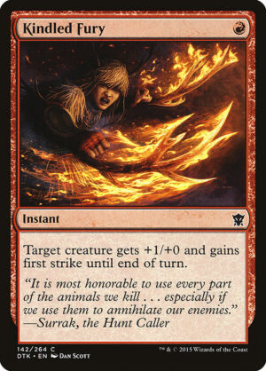 Kindled Fury<br /><span class="collector-number">Collector No. 142</span>