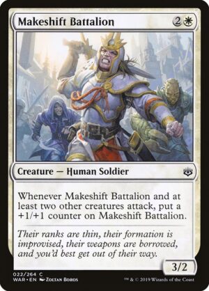 Makeshift Battalion<br /><span class="collector-number">Collector No. 22</span>