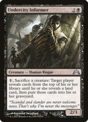 Undercity Informer<br /><span class="collector-number">Collector No. 82</span>