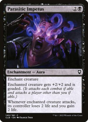 Parasitic Impetus<br /><span class="collector-number">Collector No. 140</span>
