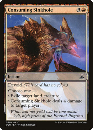 Consuming Sinkhole<br /><span class="collector-number">Collector No. 94</span>