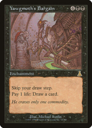 Yawgmoth's Bargain<br /><span class="collector-number">Collector No. 75</span>