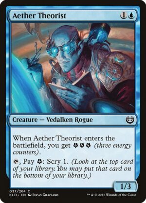 Aether Theorist<br /><span class="collector-number">Collector No. 37</span>