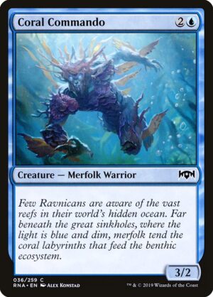 Coral Commando<br /><span class="collector-number">Collector No. 36</span>