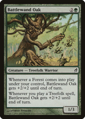 Battlewand Oak<br /><span class="collector-number">Collector No. 197</span>