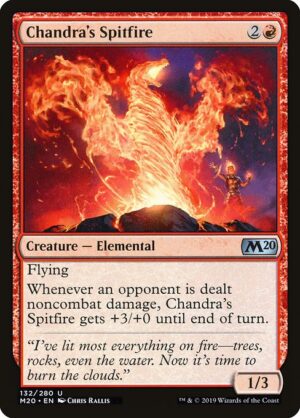 Chandra's Spitfire - Foil<br /><span class="collector-number">Collector No. 132</span>
