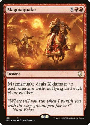 Magmaquake<br /><span class="collector-number">Collector No. 133</span>