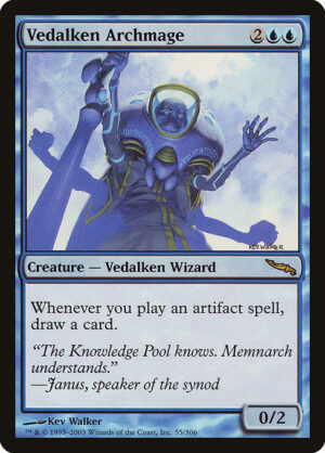 Vedalken Archmage<br /><span class="collector-number">Collector No. 55</span>