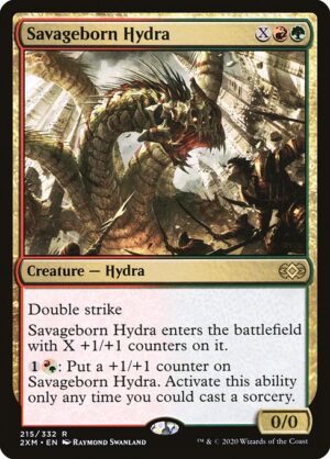 Savageborn Hydra<br /><span class="collector-number">Collector No. 215</span>