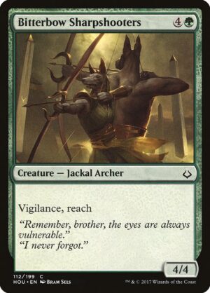 Bitterbow Sharpshooters<br /><span class="collector-number">Collector No. 112</span>