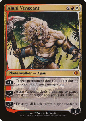 Ajani Vengeant<br /><span class="collector-number">Collector No. 154</span>