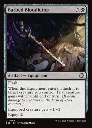 Barbed Bloodletter<br /><span class="collector-number">Collector No. 86</span>
