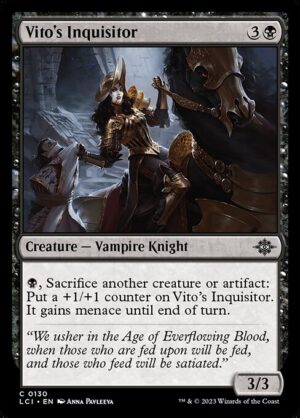 Vito's Inquisitor<br /><span class="collector-number">Collector No. 130</span>