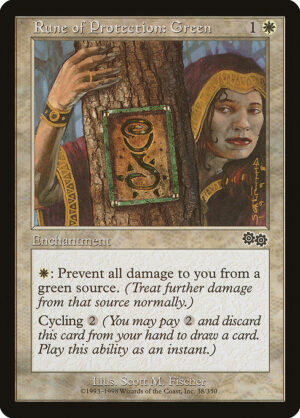 Rune of Protection: Green<br /><span class="collector-number">Collector No. 38</span>