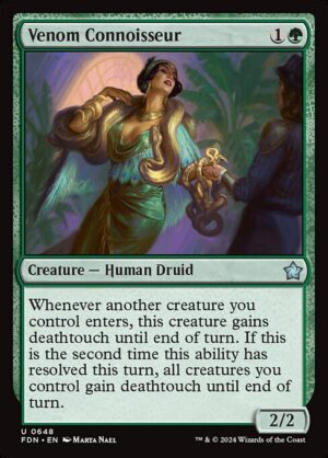 Venom Connoisseur<br /><span class="collector-number">Collector No. 648</span>