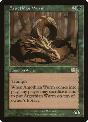 Argothian Wurm<br /><span class="collector-number">Collector No. 236</span>