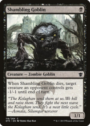Shambling Goblin<br /><span class="collector-number">Collector No. 118</span>