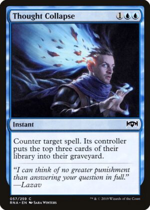 Thought Collapse<br /><span class="collector-number">Collector No. 57</span>