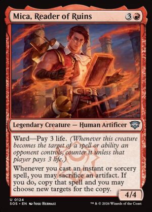 Mica, Reader of Ruins<br /><span class="collector-number">Collector No. 124</span>