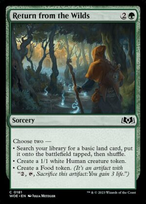 Return from the Wilds<br /><span class="collector-number">Collector No. 181</span>