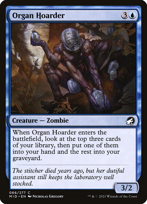 Organ Hoarder<br /><span class="collector-number">Collector No. 66</span>