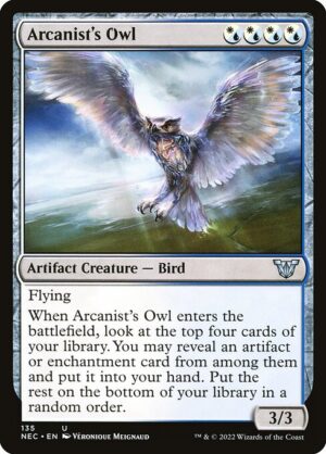 Arcanist's Owl<br /><span class="collector-number">Collector No. 135</span>