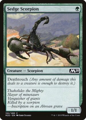 Sedge Scorpion<br /><span class="collector-number">Collector No. 192</span>