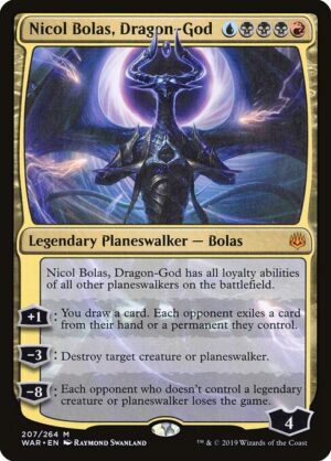 Nicol Bolas, Dragon-God<br /><span class="collector-number">Collector No. 207</span>