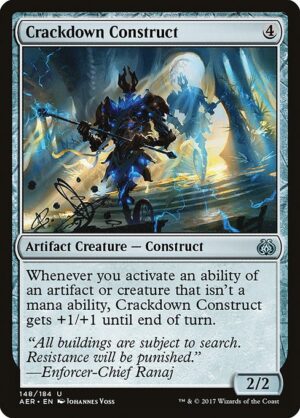 Crackdown Construct<br /><span class="collector-number">Collector No. 148</span>