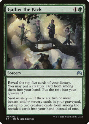 Gather the Pack<br /><span class="collector-number">Collector No. 178</span>