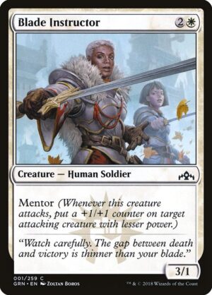 Blade Instructor<br /><span class="collector-number">Collector No. 1</span>