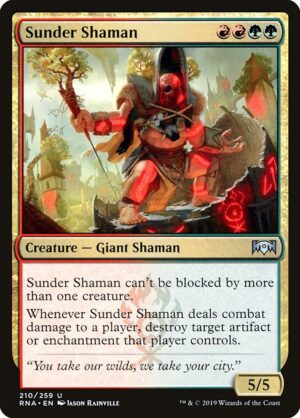 Sunder Shaman<br /><span class="collector-number">Collector No. 210</span>