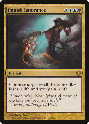 Punish Ignorance<br /><span class="collector-number">Collector No. 183</span>