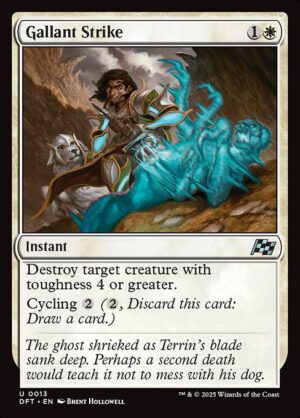 Gallant Strike<br /><span class="collector-number">Collector No. 13</span>
