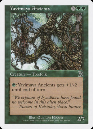 Yavimaya Ancients<br /><span class="collector-number">Collector No. 31a</span>