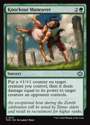 Knockout Maneuver - Foil<br /><span class="collector-number">Collector No. 147</span>