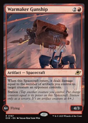 Warmaker Gunship<br /><span class="collector-number">Collector No. 167</span>